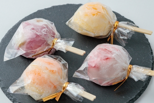 フルーツ水まんじゅうアイス