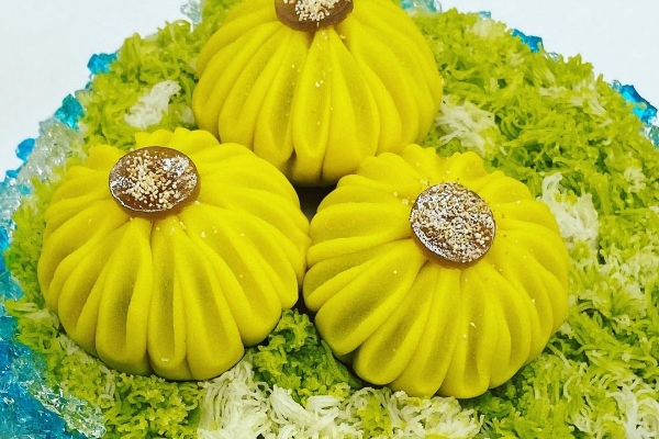 和菓子ケーキ 向日葵